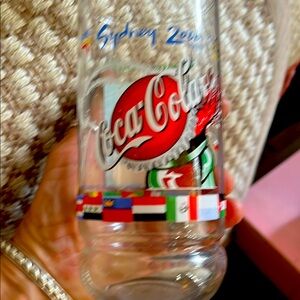 Coca-Cola Glasses from 2000 Olympics . No chips perfect condition!.sold as a set